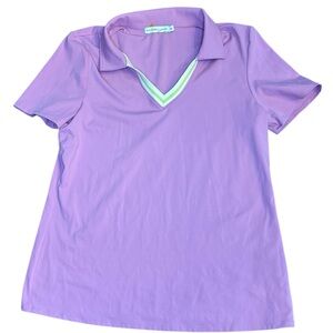 Sincerely Jules Lavender Polo Shirt